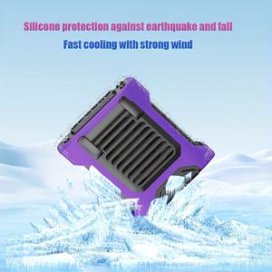 TEMU 8000mAh 야외용 웨어러블 팬, USB 충전식 파워뱅크, 주방 및 사무실 사용을 위한 휴대용 쿨링 팬, 4단계 고풍속 조절, 아버지의 날이나 크리스마스에 친구와 가족에게 완벽한 선물|보조배터리|휴대용에어컨|보조배터리20000