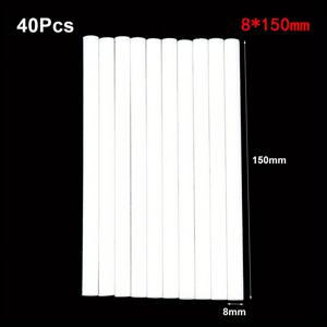 TEMU 40개 세트의 스와브 코어 가습기 스폰지 스틱, 새로운 8mm 면 가습기 스폰지, 80mm/90mm/100mm 가습기 필터 교체 스폰지, USB 가습기 아로마 디퓨즈용