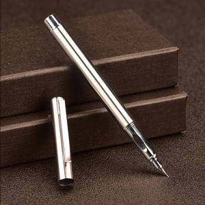 TEMU 클래식한 금속 만년필 세트, 클릭해서 캡을 떼는 형식, 추가로 얇은 0.38mm 이리듐 뉴, 1개 세트, 초보자 및 일상적인 필기에 이상적