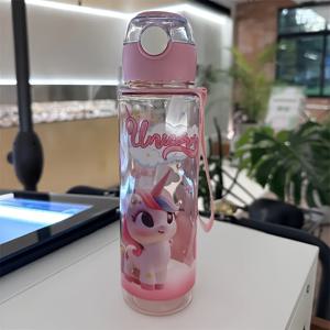 TEMU 1개 700ml/23.67oz 귀여운 & 내구성 있는 유니콘 우주 컵 - BPA 프리, 내열성, 야외 활동, 캠핑 & 식사용 휴대용 물병, 부활절, 독립기념일, 여성의 날, 어머니의 날, 발렌타인데이, 야외 수화에 완벽한 선물 | 파스텔 컬러 병 | BPA 프리 폴리카보네이트