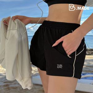 [MADE/44~88] 알토 멀티 팬츠 지퍼형 레깅스 비치 바스락 레깅스 일체형 팬츠 수영복 바지 반바지 쇼츠 스윔웨어 워터밤 흠뻑쇼룩