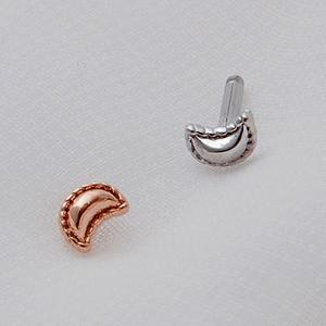 패션 문라이트 피어싱 (한쪽판매) 2개 세트