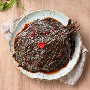 푸드앳홈 밥도둑 반찬 양념깻잎 1kg x 2팩