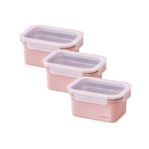 락앤락 컬러 스텐 코지 핑크 1L, 3개