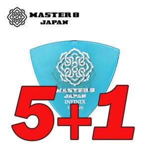 다섯개 사면 하나 더! MASTER 8 JAPAN 피크 Infinix Hard Grip Triangle 1.0mm