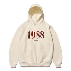 [기모] 1988 Appliquer Hoodie Ivory