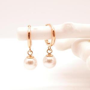 [오팔하우스] 14k 진주 원터치 귀걸이 6mm