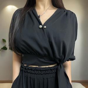 그레이 옷수선 옷핀 브로치 진주 옷핀브로치 (WFGTGWF)