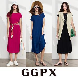 25SS GGPX 썸머 플리츠 컬러 원피스 3종