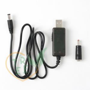 OT USB전원 승압 케이블 5V to 9V-12V 시가잭케이블 시거잭멀티