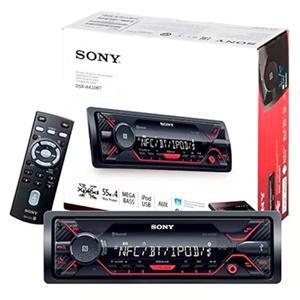 소니 DSX-A410BT 싱글 딘 블루투스 스테레오 없음) AUX 플레이어 미디어 프론트 카 디지털 USB 수신기(CD