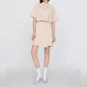 [롯데백화점]리스트 셔츠 랩 반팔 원피스(TWWOPO62200)