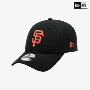 뉴에라 MLB 샌프란시스코 자이언츠 베이직 언스트럭쳐 볼캡 블랙 (14561838)