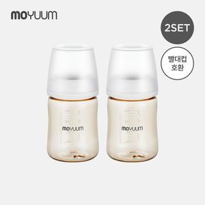 3세대 NEW PPSU 노꼭지 올인원 베이직 젖병 170ml 2팩
