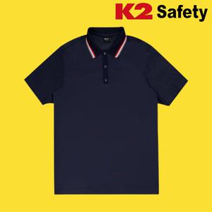 케이투세이프티 TS-223R (Navy) 스판덱스 여름 폴로 반팔티셔츠