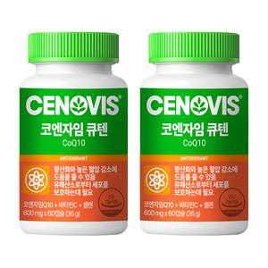세노비스 코엔자임 큐텐, 60캡슐, 2개
