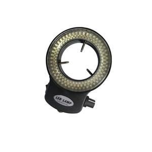 현미경 광원 LED 링 라이트 산업 가변 144 램프 비즈 63mm MIC-209 투명 그늘