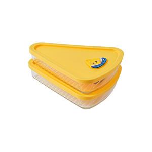 글라스락 브레드이발소 피자보관용기 치즈, 2조
