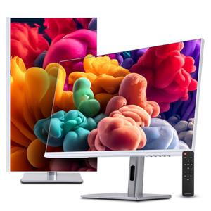 크로스오버 27ULD950 UHD4K PD65 프로아트 화이트 멀티스탠드 무결점 27형 모니터
