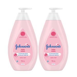 존슨즈 베이비 로션 750ml x 2개 코스트코 대용량 어린이 아기 유아 바디로션