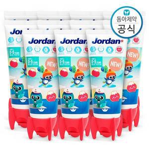 5세 이하 유아 어린이치약 저불소 500ppm 뉴스텝1 90g 11개
