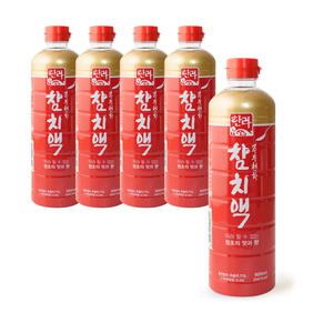 한라식품 한라 참치액 900ml x5개