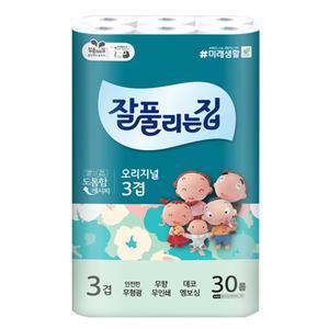 미래생활 잘풀리는집 오리지널 27m 30롤 1팩