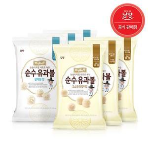 남양 아인슈타인 순수 유과볼 담백 인절미 6봉 택1