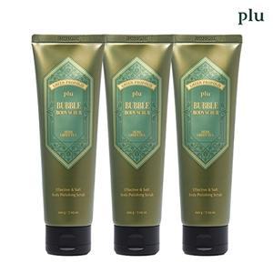[플루][기획상품] 버블 바디 스크럽 허브그린티 200g x 3
