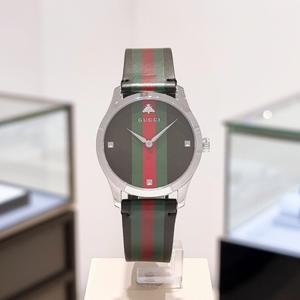 [대구백화점] [구찌(GUCCI)]G-타임리스 삼선웹 남녀공용 가죽시계(YA1264079)