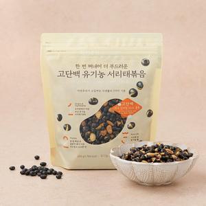 자연주의 고단백 유기농 서리태 볶음 400g