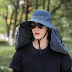 사파리 자외선 햇빛 차단 창넓은 모자 등산 작업 가리개