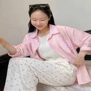 코튼캔디 썸머 포켓 셔츠 (3color)
