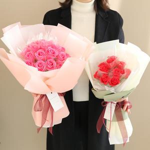 졸업 입학 기념일 선물 비누장미 꽃다발