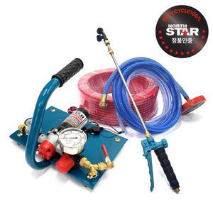 노스스타 휴대용 충전식분무기 ESP-1000/11102 농약 충전 차량용 밧데리 고압  이동식 50M호스