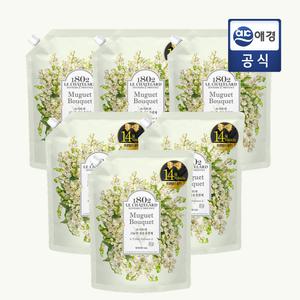 르샤트라 고농축 섬유유연제 뮤게부케 1.6L x 6개