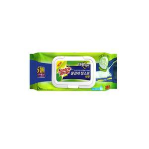 (12개박스)3M 물걸레 청소포 더블액션 대형 20매