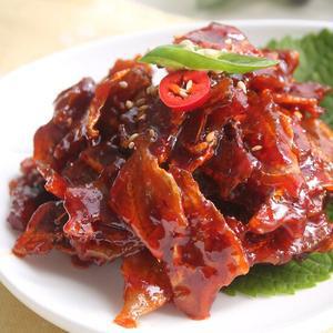 [홈메이드식 안심반찬] 양념 사각쥐포 150g