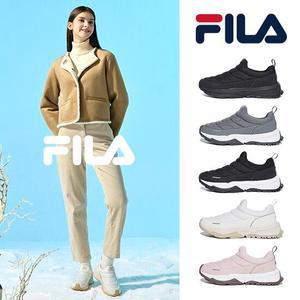FILA 24FW 신상 뉴 패딩슈즈 방한화 슬립온 여성용