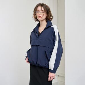 [GENERAL IDEA] WOMAN 컴포트핏 나일론 아노락 [NAVY] / WBE1L55540