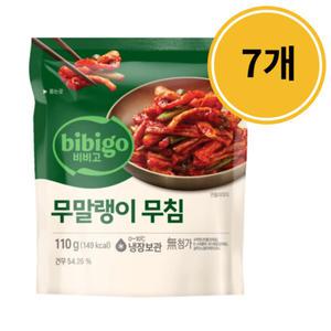 CJ 비비고 무말랭이 무침 110g x 7개