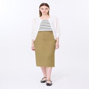 슬릿 미디 스커트SWWSKP22040