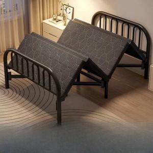 철제침대 프레임 접이식 슈퍼싱글 197x120cm 철제침대프레임 기숙사 튼튼한 침대프레임