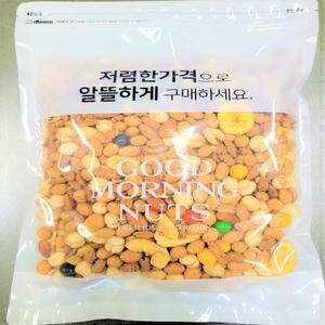 대용량 리프레쉬 믹스너트 1kgx2개 /지퍼포장 식자재 간식 과자 안주