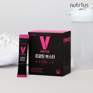 뉴트리어스 3세대 단백질 보충제 프로틴 부스터 EAAlpha 3.6 210g(7gX30포)