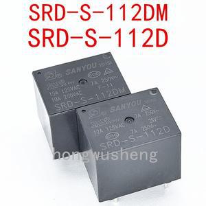 SRD-S-112DM SRD-S-112D DC12V 릴레이 10A, 100%  2 개