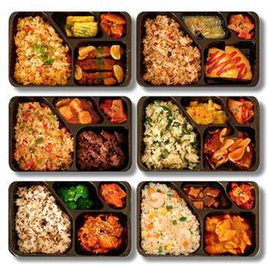 [혼밥데이] 양많은 맛있는 도시락 미용식 6종12팩(각2팩)