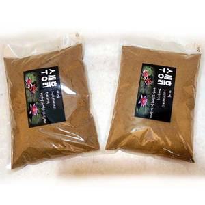 수생흙 (약 2L) 1+1  수생상토 수련분갈이 연꽃기르기