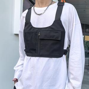 고품질 헬스 체스트백 러닝 조끼 가슴가방 마라톤가슴가방 오토바이가슴가방 러닝조끼가방 (WFHRX7Y)