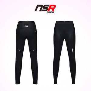 NSR 클럽 오리지널 롱 타이즈 여성용 자전거 패드 바지 봄/여름/가을